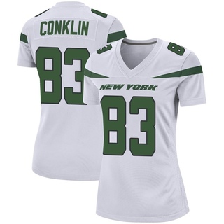 Game Tyler Conklin Women's New York Jets Spotlight Jersey - White