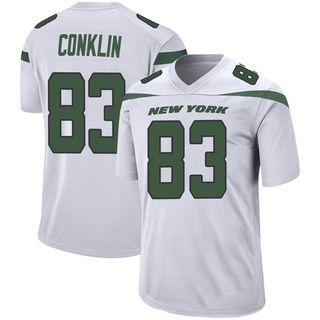 Game Tyler Conklin Youth New York Jets Spotlight Jersey - White