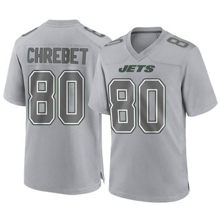 Game Wayne Chrebet Youth New York Jets Atmosphere Fashion Jersey - Gray