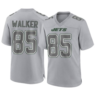 Game Wesley Walker Youth New York Jets Atmosphere Fashion Jersey - Gray