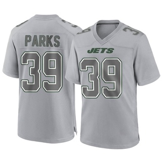 Game Will Parks Men's New York Jets Atmosphere Fashion Jersey - Gray