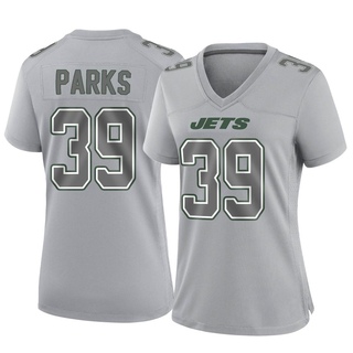 Game Will Parks Women's New York Jets Atmosphere Fashion Jersey - Gray