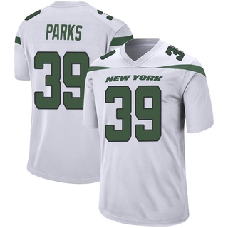 Game Will Parks Youth New York Jets Spotlight Jersey - White