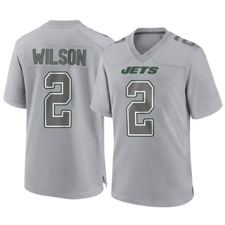 Game Zach Wilson Men's New York Jets Atmosphere Fashion Jersey - Gray