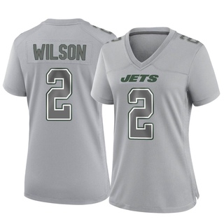 Game Zach Wilson Women's New York Jets Atmosphere Fashion Jersey - Gray