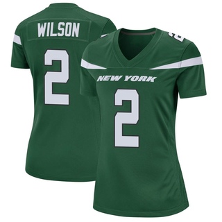 Game Zach Wilson Women's New York Jets Gotham Jersey - Green
