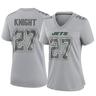 Game Zonovan Knight Women's New York Jets Atmosphere Fashion Jersey - Gray