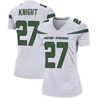 Game Zonovan Knight Women's New York Jets Spotlight Jersey - White