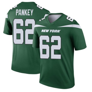 Legend Adam Pankey Men's New York Jets Gotham Player Jersey - Green