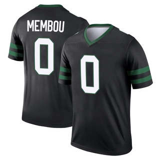Legend Armand Membou Men's New York Jets Legacy Jersey - Black