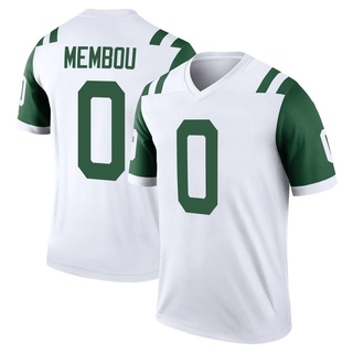 Legend Armand Membou Youth New York Jets Classic Alternate Jersey - White