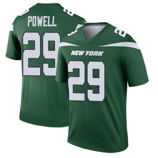 Legend Bilal Powell Men's New York Jets Gotham Player Jersey - Green
