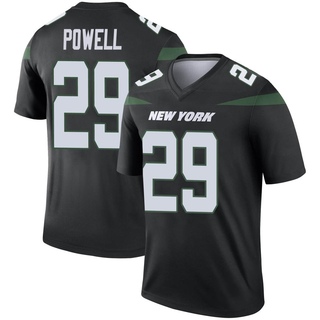 Legend Bilal Powell Youth New York Jets Stealth Color Rush Jersey - Black