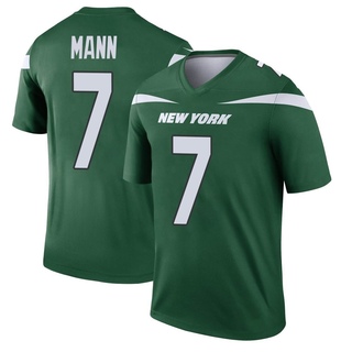 Legend Braden Mann Men's New York Jets Gotham Player Jersey - Green