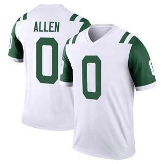Legend Braelon Allen Men's New York Jets Classic Alternate Jersey - White