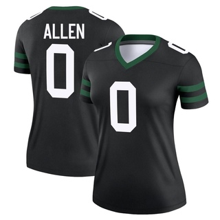 Legend Braelon Allen Women's New York Jets Legacy Jersey - Black