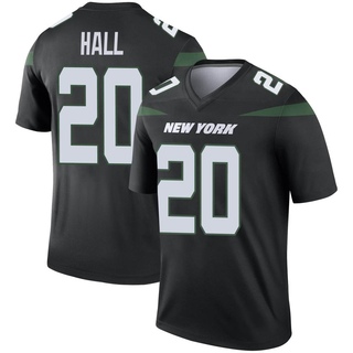 Legend Breece Hall Youth New York Jets Stealth Color Rush Jersey - Black