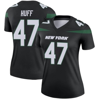 Legend Bryce Huff Women's New York Jets Stealth Color Rush Jersey - Black
