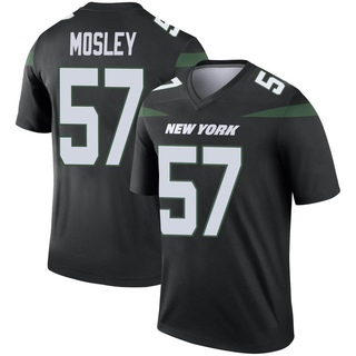 Legend C.J. Mosley Men's New York Jets Stealth Color Rush Jersey - Black