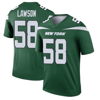Legend Carl Lawson Youth New York Jets Gotham Player Jersey - Green