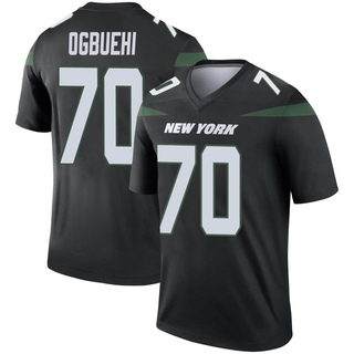 Legend Cedric Ogbuehi Youth New York Jets Stealth Color Rush Jersey - Black