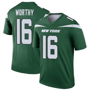Legend Chandler Worthy Men's New York Jets Gotham Player Jersey - Green