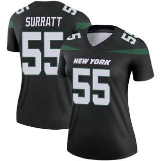 Legend Chazz Surratt Women's New York Jets Stealth Color Rush Jersey - Black