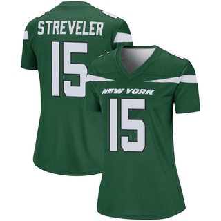 Legend Chris Streveler Women's New York Jets Gotham Player Jersey - Green