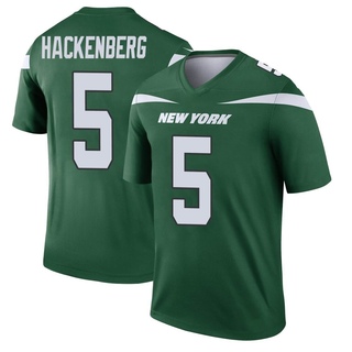 Legend Christian Hackenberg Men's New York Jets Gotham Player Jersey - Green