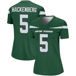 Legend Christian Hackenberg Women's New York Jets Gotham Player Jersey - Green