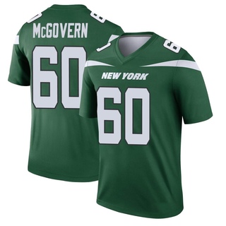 Legend Connor McGovern Youth New York Jets Gotham Player Jersey - Green
