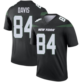 Legend Corey Davis Men's New York Jets Stealth Color Rush Jersey - Black
