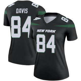 Legend Corey Davis Women's New York Jets Stealth Color Rush Jersey - Black