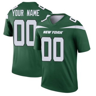 Legend Custom Men's New York Jets Gotham Player Jersey - Green