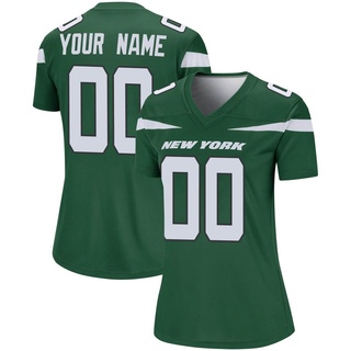 Legend Custom Women's New York Jets Gotham Player Jersey - Green