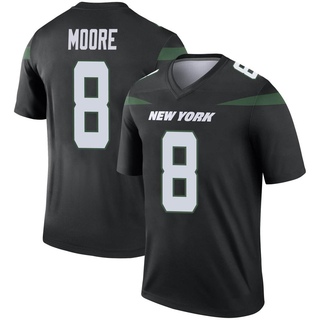 Legend Elijah Moore Men's New York Jets Stealth Color Rush Jersey - Black