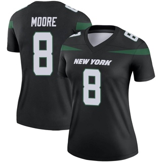 Legend Elijah Moore Women's New York Jets Stealth Color Rush Jersey - Black