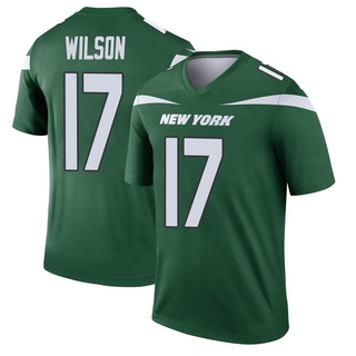 Legend Garrett Wilson Men's New York Jets Gotham Player Jersey - Green