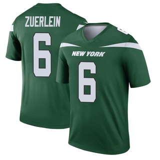 Legend Greg Zuerlein Men's New York Jets Gotham Player Jersey - Green