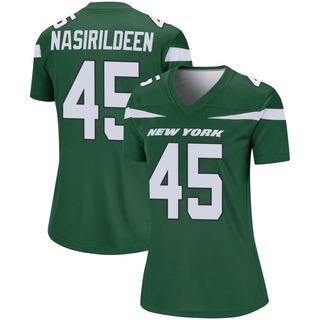 Legend Hamsah Nasirildeen Women's New York Jets Gotham Player Jersey - Green