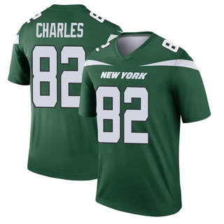 Legend Irvin Charles Men's New York Jets Gotham Player Jersey - Green