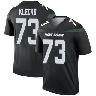 Legend Joe Klecko Men's New York Jets Stealth Color Rush Jersey - Black