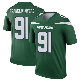Legend John Franklin-Myers Men's New York Jets Gotham Player Jersey - Green