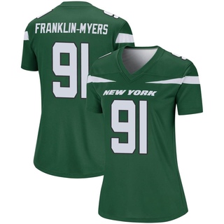 Legend John Franklin-Myers Women's New York Jets Gotham Player Jersey - Green