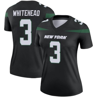 Legend Jordan Whitehead Women's New York Jets Stealth Color Rush Jersey - Black