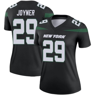 Legend Lamarcus Joyner Women's New York Jets Stealth Color Rush Jersey - Black