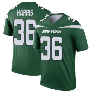 Legend Marcell Harris Men's New York Jets Gotham Player Jersey - Green