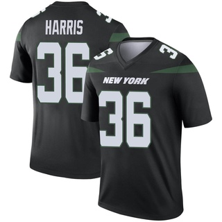 Legend Marcell Harris Youth New York Jets Stealth Color Rush Jersey - Black