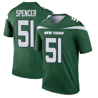 Legend Marquiss Spencer Men's New York Jets Gotham Player Jersey - Green