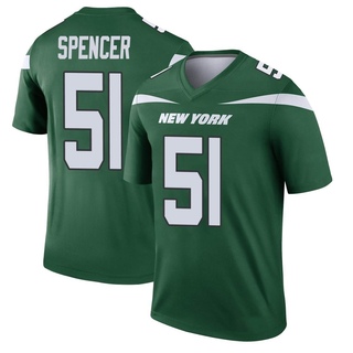 Legend Marquiss Spencer Youth New York Jets Gotham Player Jersey - Green